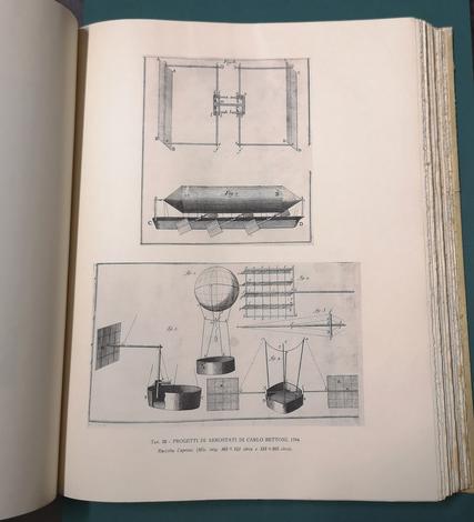 <strong>L'Aeronautica Italiana nell'immagine, 1487-1875. </strong>Bibliografia di Giuseppe Boffito con aggiunte di Paolo Arrigoni. 