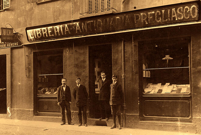 Vivere con i Libri: Storia della Libreria Pregliasco