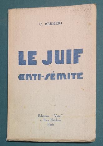 <strong>Le Juif anti-sémite.</strong>