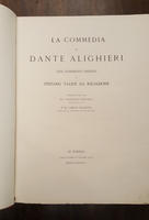 <strong>La Commedia. Col commento inedito di Stefano Talice da Ricaldone.</strong> Pubblicato per cura di Vincenzo Promis e di Carlo Negroni.