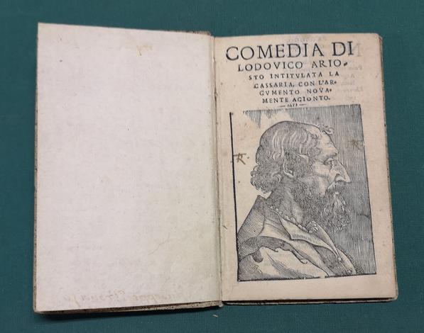 <strong>Comedia...intitulata la Cassaria.</strong> Con l'argumento novamente agionto. (Segue, del medesimo:) <strong>Le Satire...</strong>