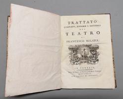 <strong>Trattato completo, formale e materiale del Teatro.</strong>